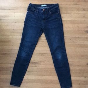 Madewell Jeans - Madewell 9” high riser skinny skinny 26 Madewell Jeans - Madewell 9” high riser skinny skinny 26